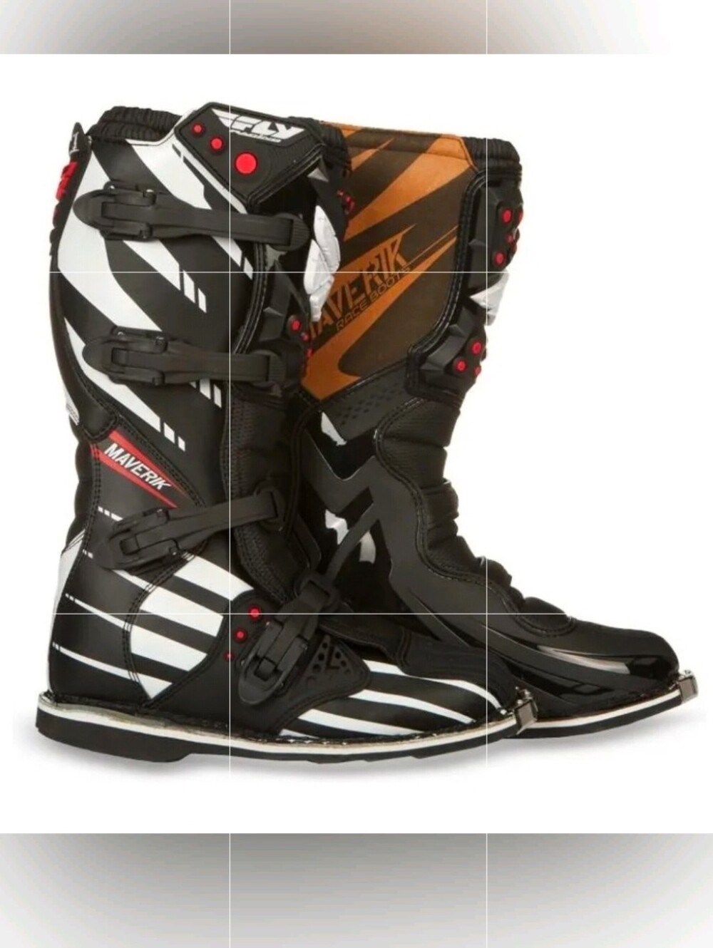 Fly Racing Maverick MX Dirt bike Or Motorcycle Boots Mens Size 9
